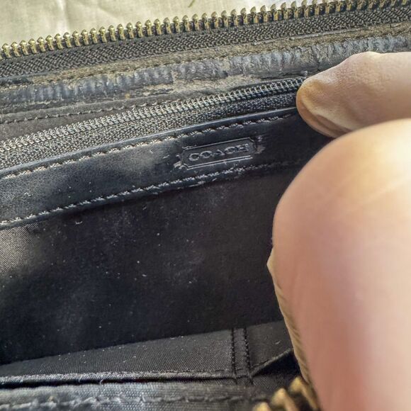 Coach Black Leather Wallet – Restored & Ready for a New Life - Picture 5 of 9